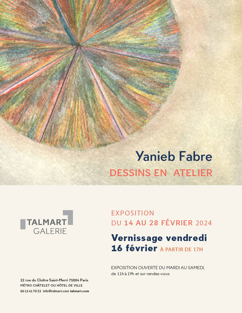 Yanieb Fabre Dessins en atelier